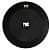 Victoria - Black Floral Hand Painted Wooden Wall Clock - rear_view