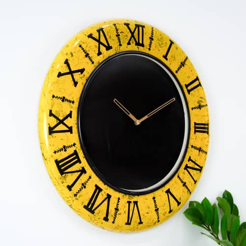 Vanessa - Wooden Wall Clock