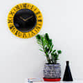 Vanessa - Wooden Wall Clock - right_view