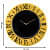 Vanessa - Wooden Wall Clock - bottom_view