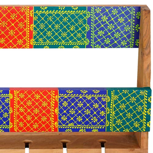 Handcrafted Mini Bar Shelf