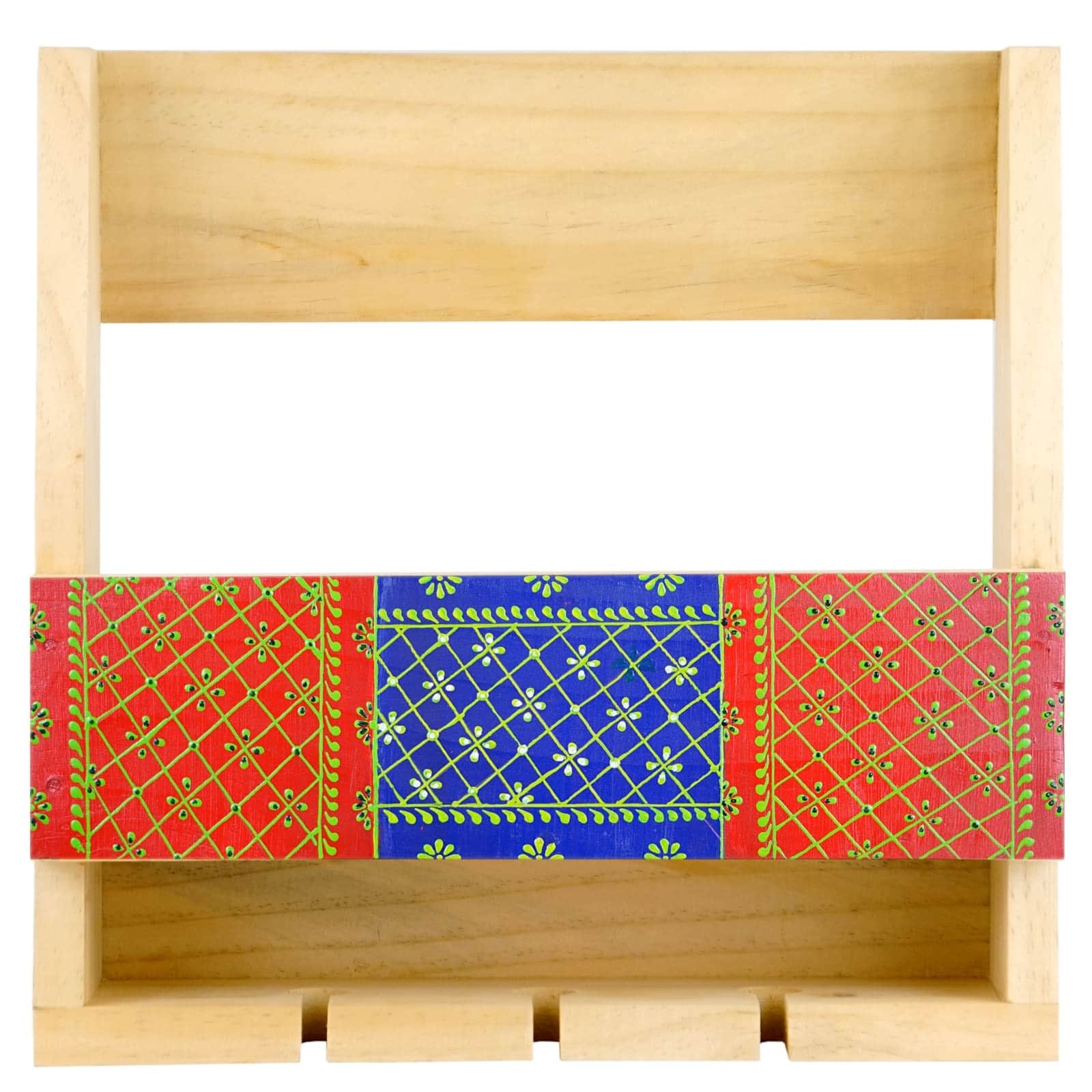 Mini Bar Cabinet - 3 Bottles Holder - front_view