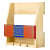 Mini Bar Cabinet - 3 Bottles Holder - left_view