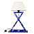 Phlox - Wooden Table Lamp - front_view