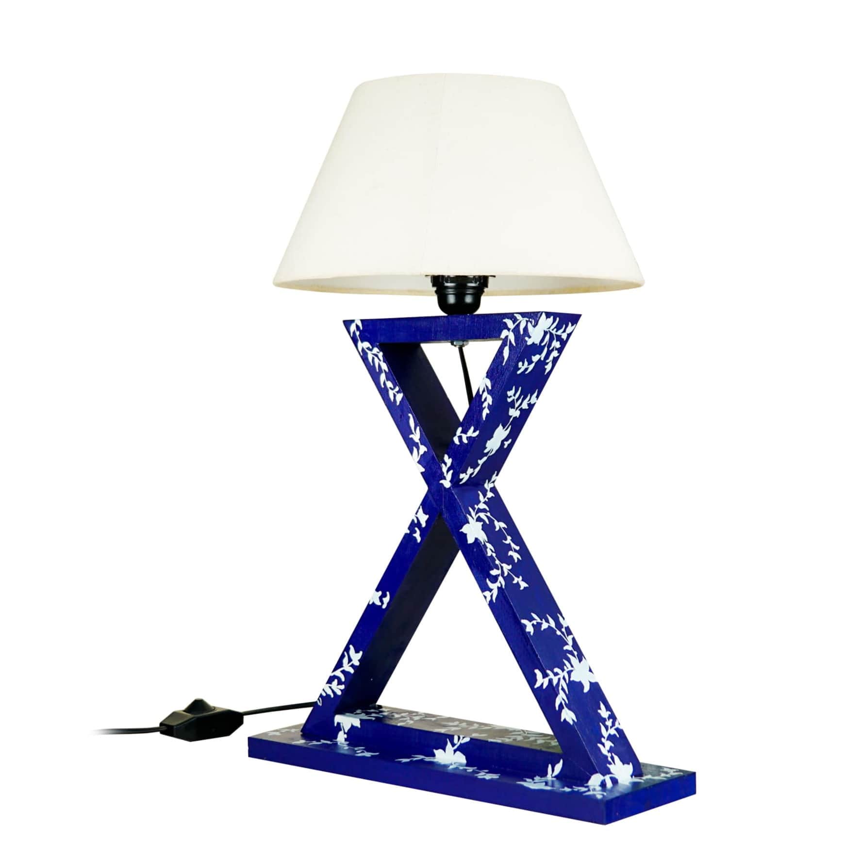 Phlox - Wooden Table Lamp - left_view