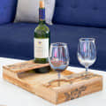 Hand Crafted Wooden Tray - photo