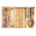 Hand Crafted Wooden Tray - right_view