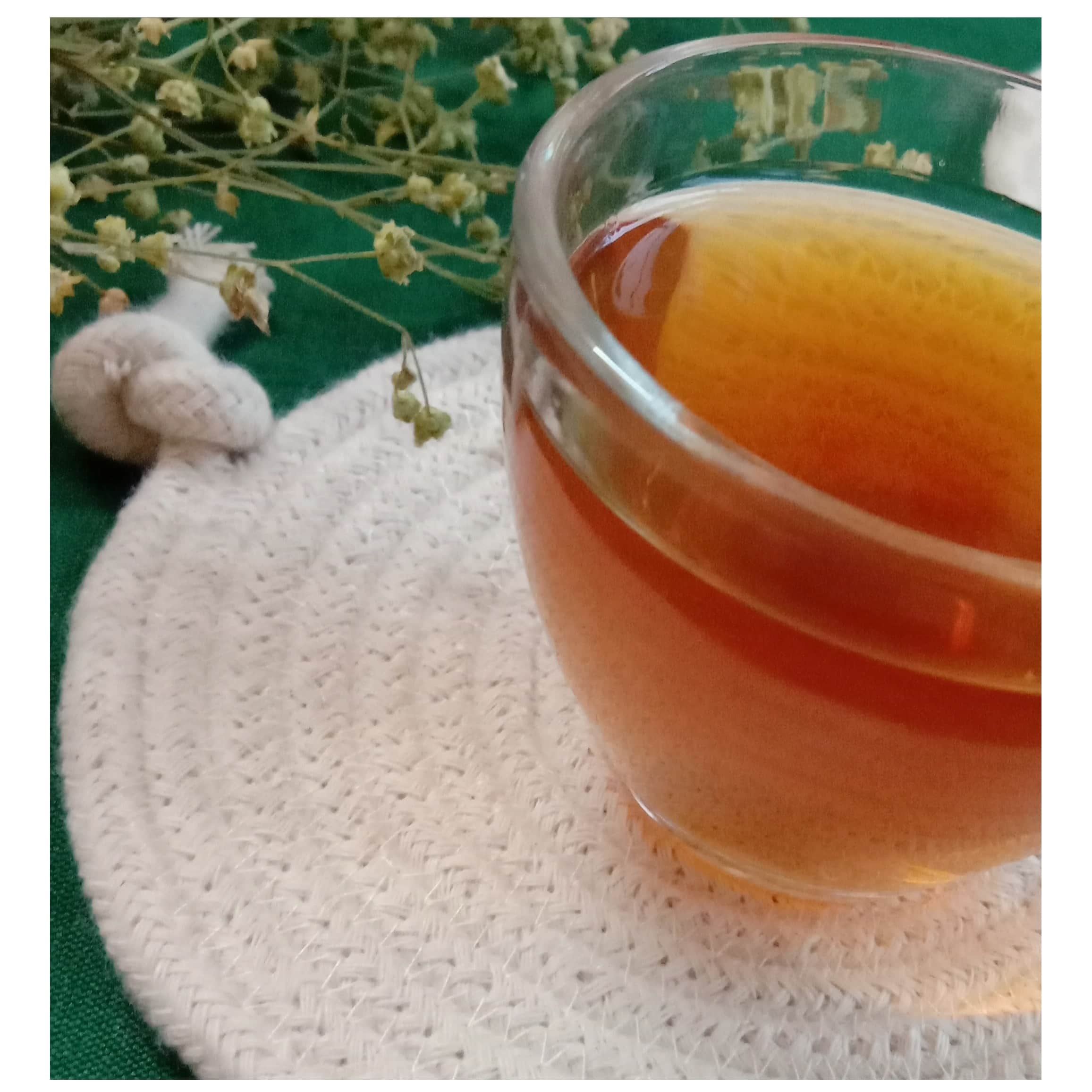 Round Knot Tea coaster - left_view