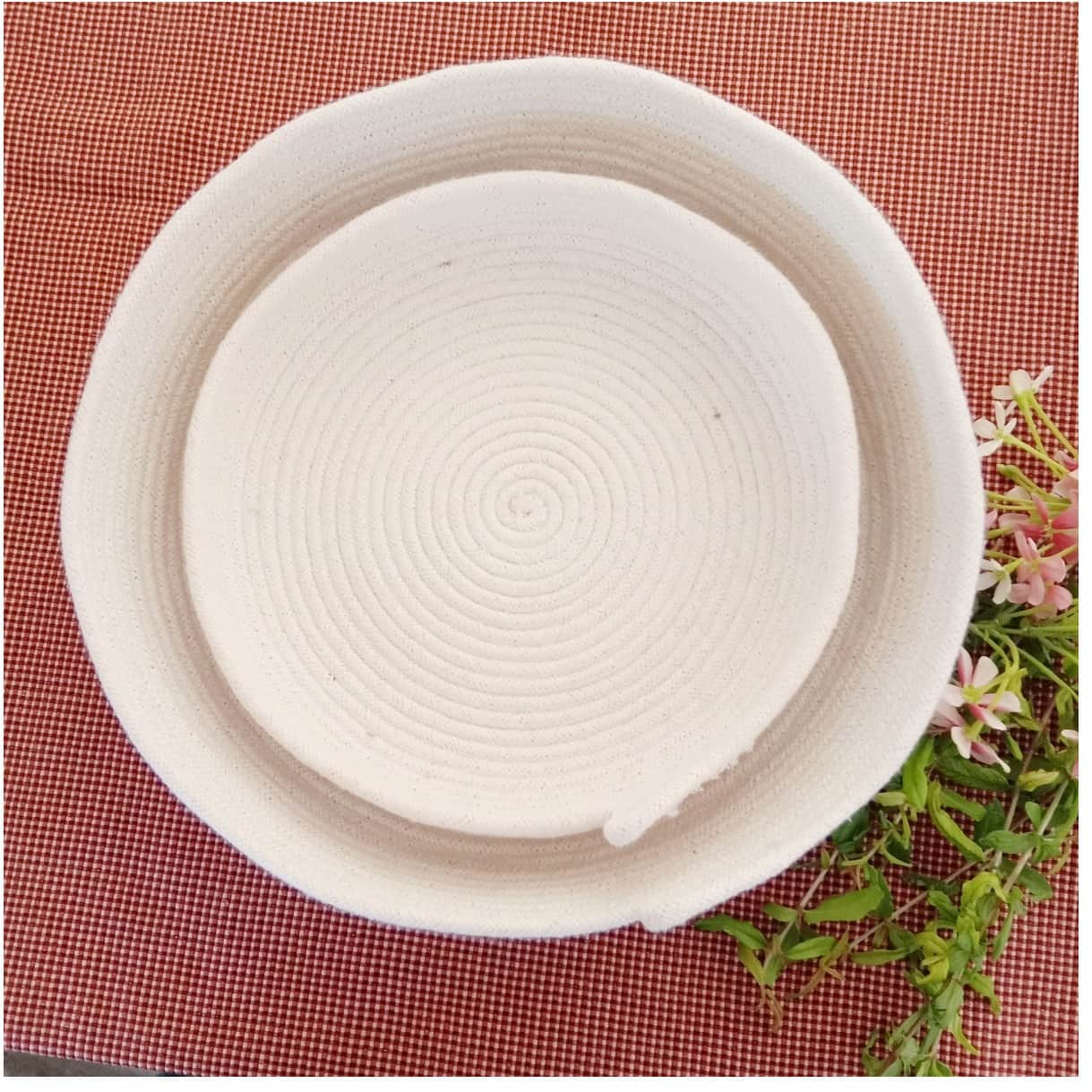 Cotton Fruit Plate (set of 2) - top_view