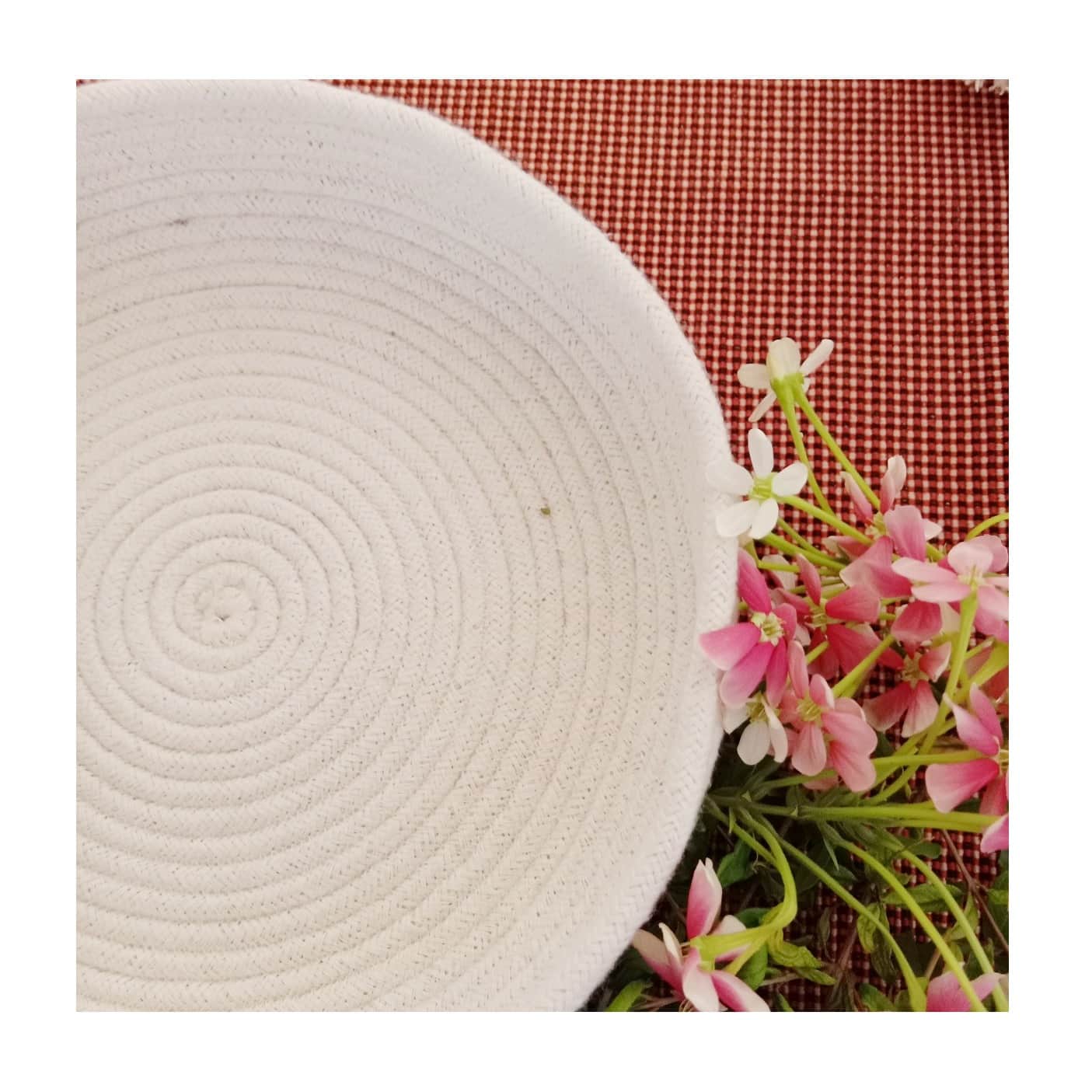 Cotton Fruit Plate (set of 2) - right_view