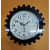 Wooden Wall Clock Antique Vintage Style Art  Brown, (12 inch) - right_view