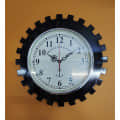 Antique Vintage Wooden Wall Clock, Black, (18 inch) - photo