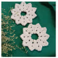 Mini Flower Tea  coaster set of 2 - left_view