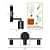 Wall Decor Bathroom Vanity Light Fixture Modern Matte Black 3-Light - rear_view