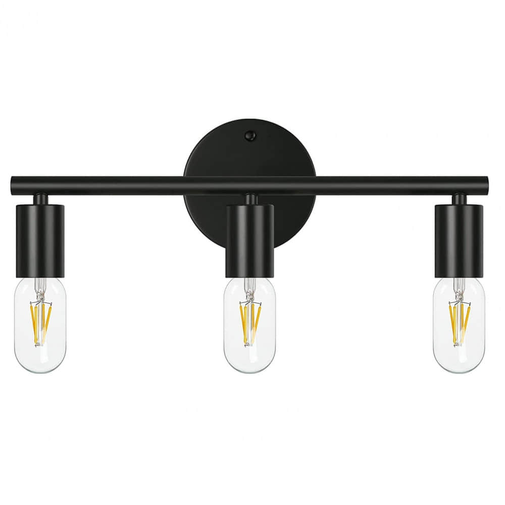 Beautiful Black Wall Lighting 3 Holder -Brass Black Wall Lamp Vanity Light Fixture, Black Wall Light Sconce , Bedroom Sconce Decorative - photo