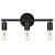 Beautiful Black Wall Lighting 3 Holder -Brass Black Wall Lamp Vanity Light Fixture, Black Wall Light Sconce , Bedroom Sconce Decorative - photo