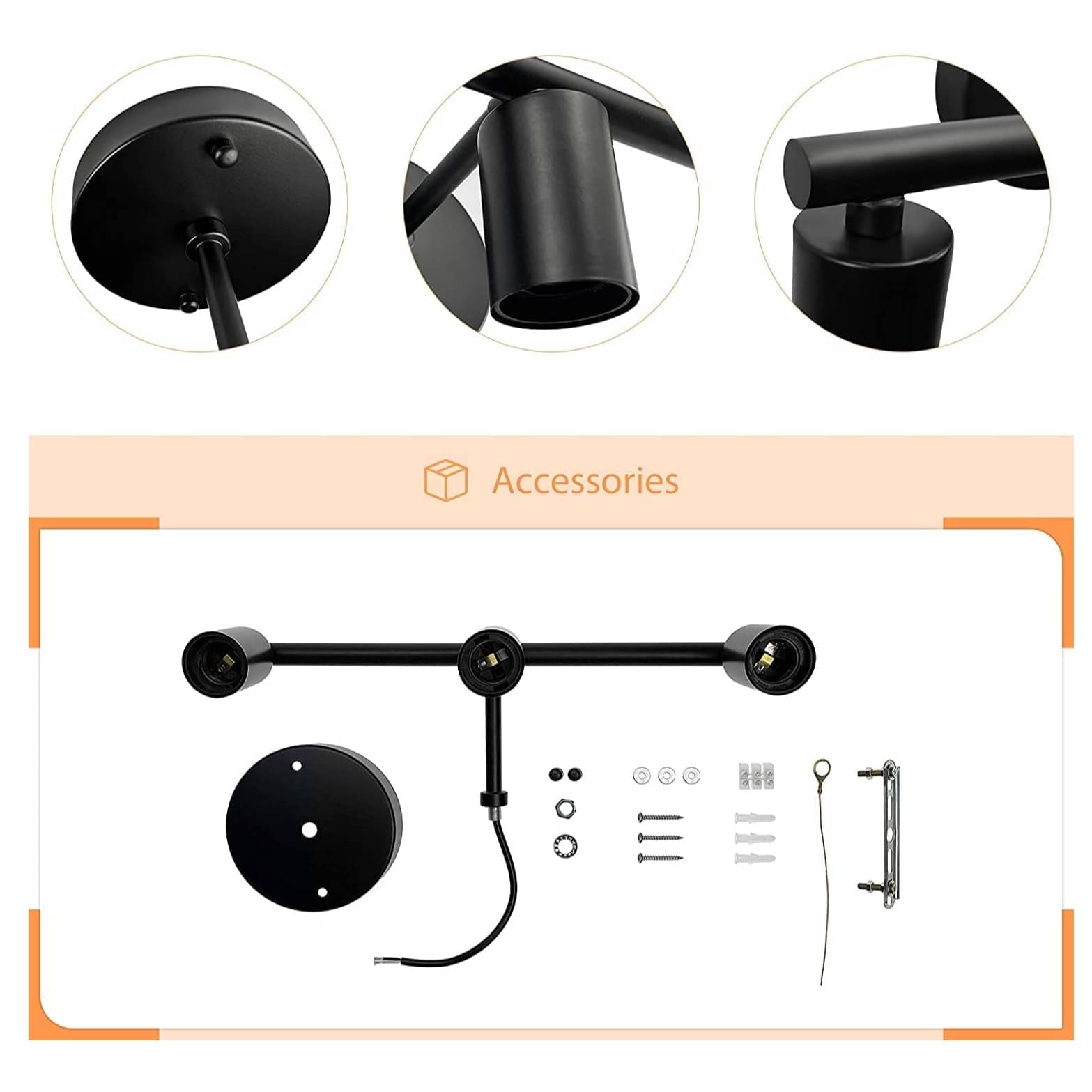 Beautiful Black Wall Lighting 3 Holder -Brass Black Wall Lamp Vanity Light Fixture, Black Wall Light Sconce , Bedroom Sconce Decorative