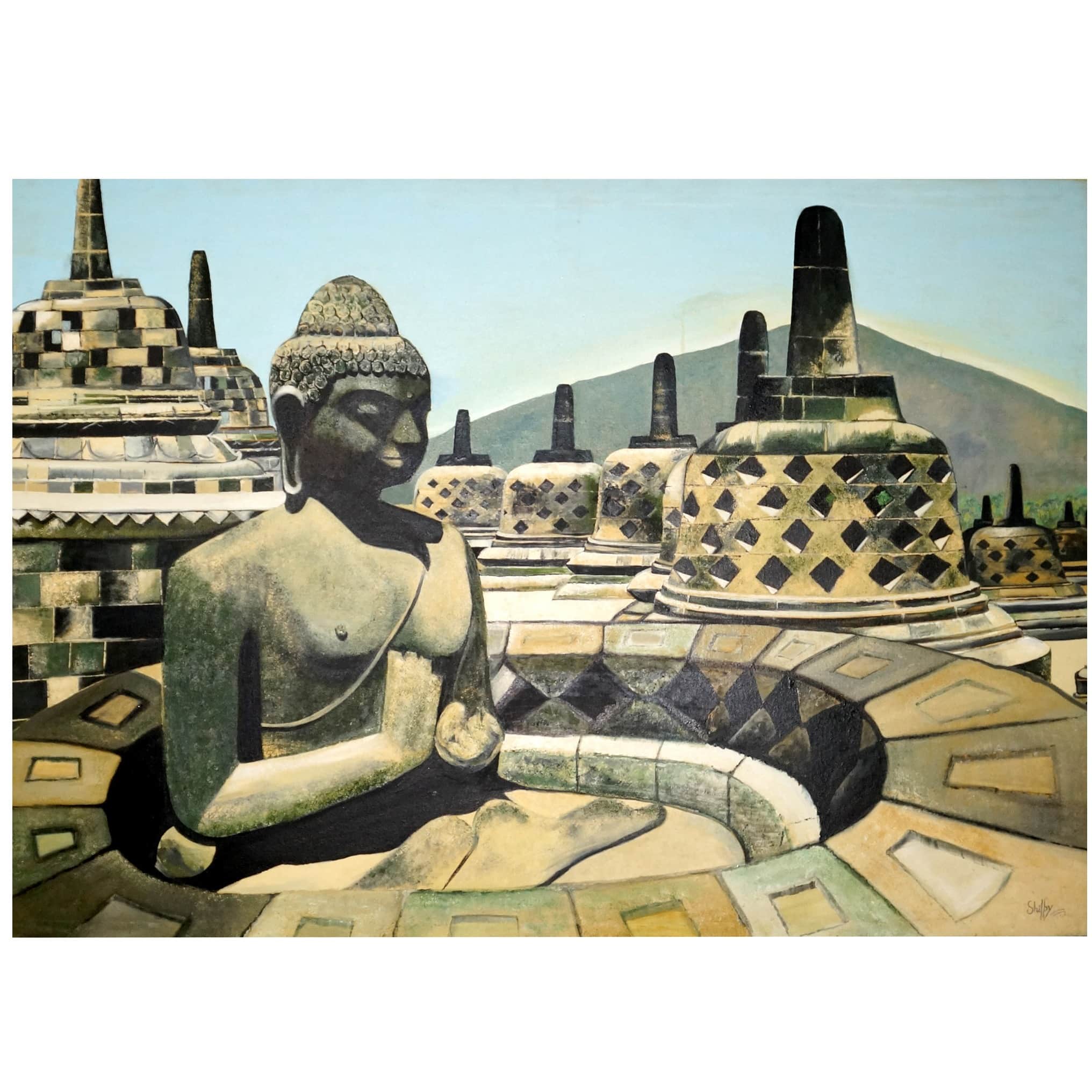 Buddha Painting - front_view