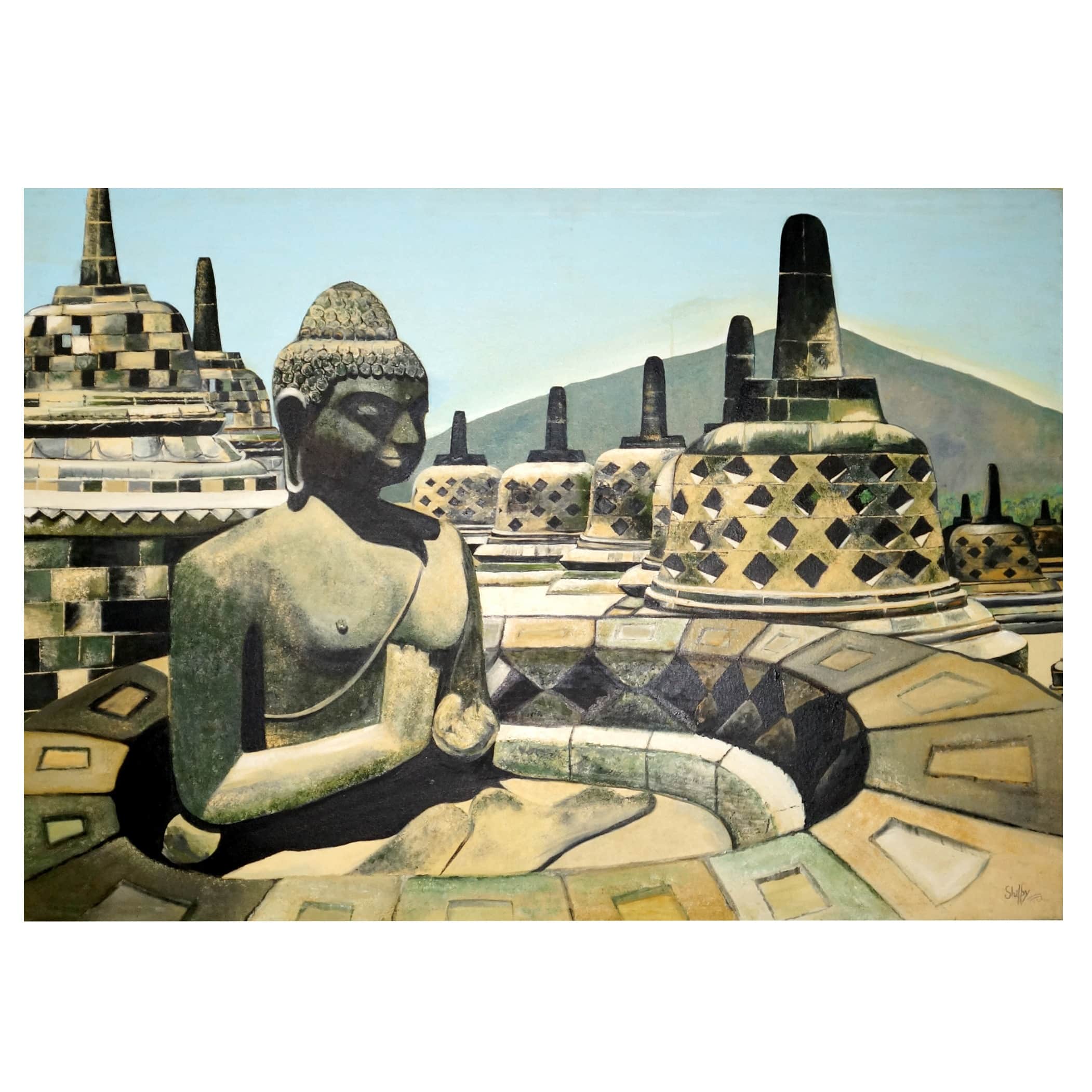 Buddha Painting - top_view