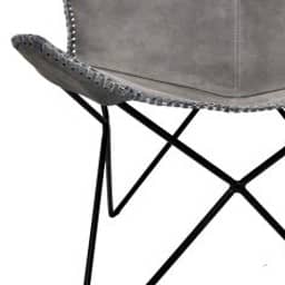 Varg Butterfly Chair With Iron Stand