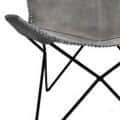 Varg Butterfly Chair With Iron Stand - rear_view