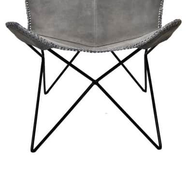 Varg Butterfly Chair With Iron Stand - left_view