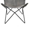 Varg Butterfly Chair With Iron Stand - left_view