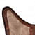 Dark and stylish butterfly chair - top_view
