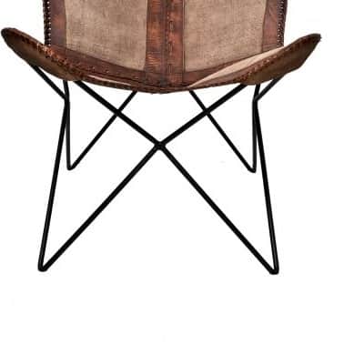 Dark and stylish butterfly chair - right_view