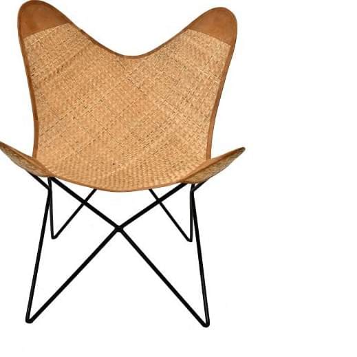 Shop upto 70 OFF on Justa butterfly chair with iron stand from a
