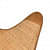 Justa butterfly chair with iron stand - top_view