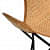 Justa butterfly chair with iron stand - rear_view