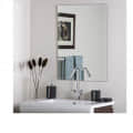 Frameless Decorative Square Mirror 18 x 24" - photo