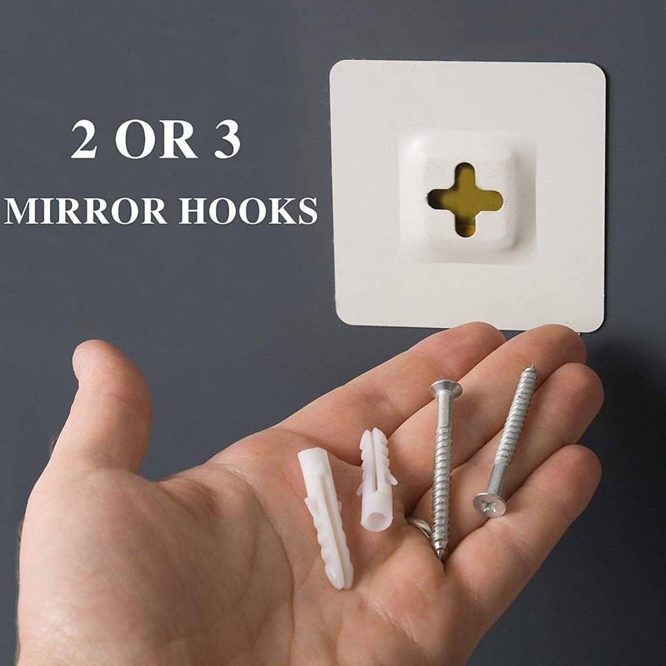 Modern Frameless Decorative Mirror 18 x 24"