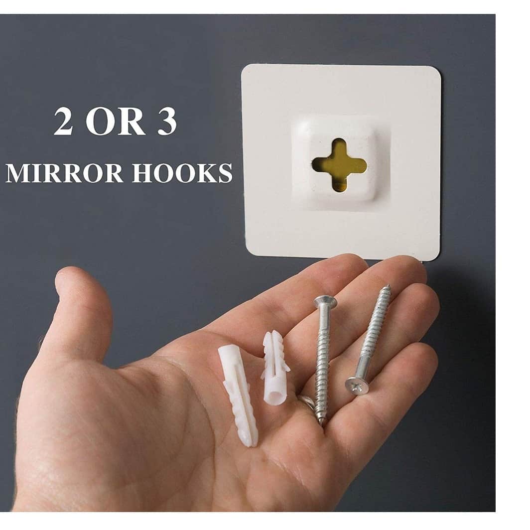 Modern Frameless Decorative Wall Mirror 18 x 24" - front_view