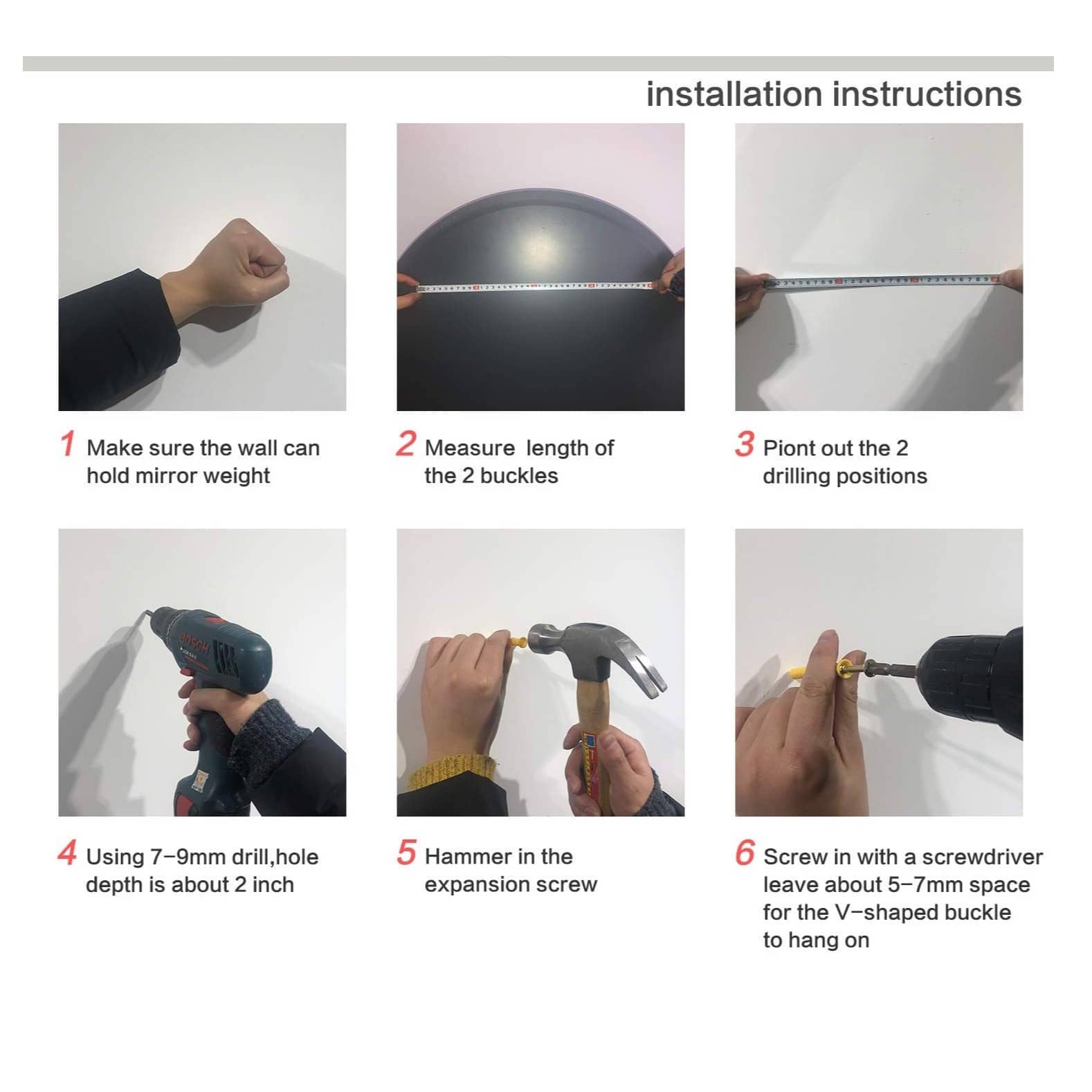 Modern Frameless Decorative Wall Mirror 18 x 24"