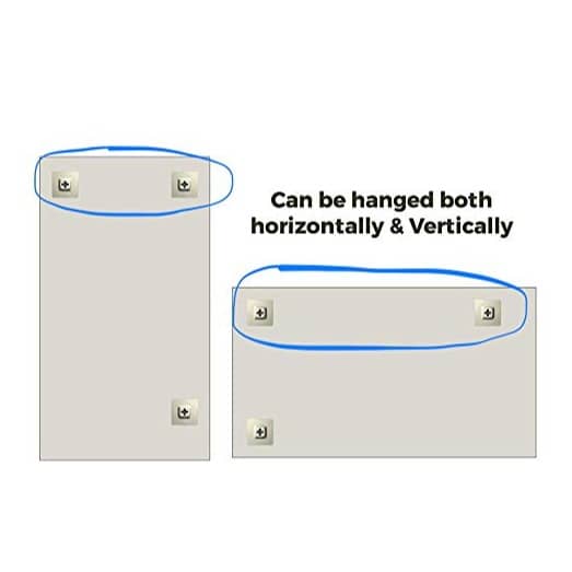 Modern Frameless Decorative Square Mirror 18 x 24"