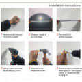 Designer Frameless Decorative Mirror 18 x 24" - rear_view