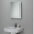 Frameless Decorative Bathroom Mirror 18 x 24" - rear_view