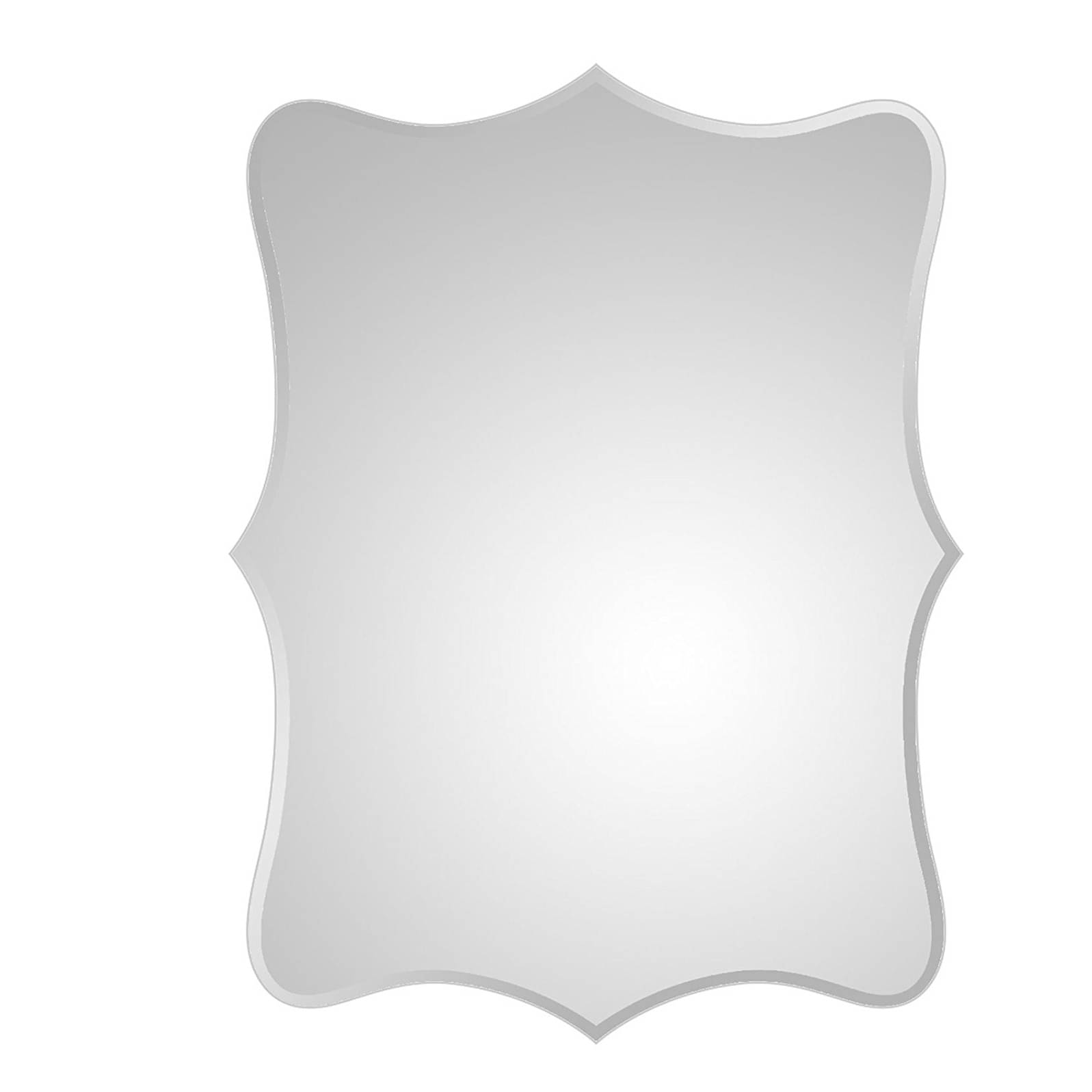 Decorative Frameless Mirror 18 x 24"