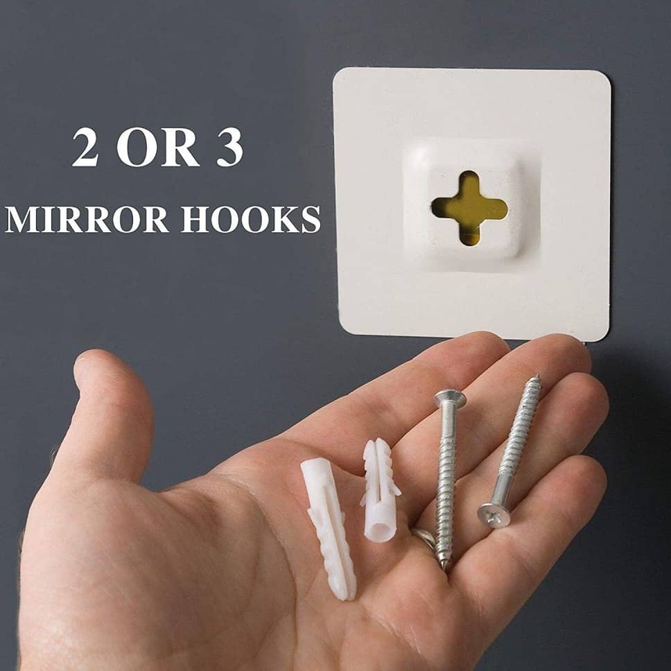 Decorative Frameless Mirror 18 x 24"