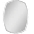 Decorative Frameless Bathroom Mirror 18 x 24" - photo