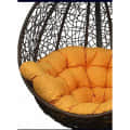 Single Seater Swing Chair With Yellow Cushions - front_view