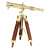Fukuoka Brass Telescope With Wooden Tripod Stand - photo
