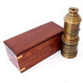 Telescope Antique Victorian Nautical Telescope - top_view