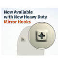 Decorative Frameless Wall Mirror 18 x 24" - rear_view