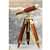 Finish Brass Telescope with Tripod Stand Collectible for Home Decor - rear_view