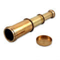 6-inch Brass Pocket Telescope in Vintage Style - photo