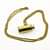 Brass Telescope Necklaces for Birthday, Wedding, Best Man, Home Decor Gift - top_view