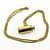 Brass Telescope Necklaces for Birthday, Wedding, Best Man, Home Decor Gift - left_view
